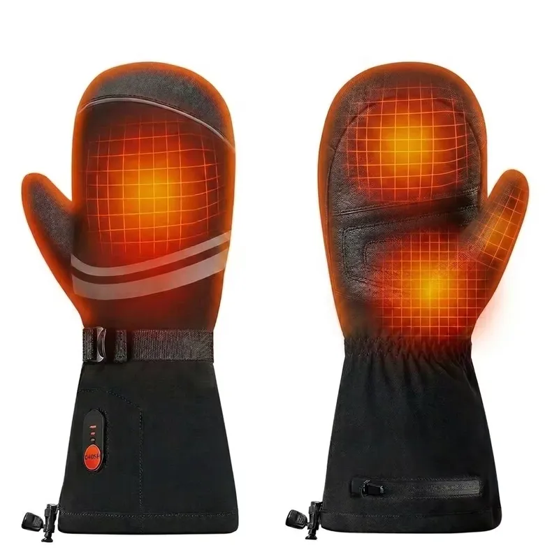 Ski Glove Waterproof - قفازات تدفئة معصم قابلة للشحن ومقاومة