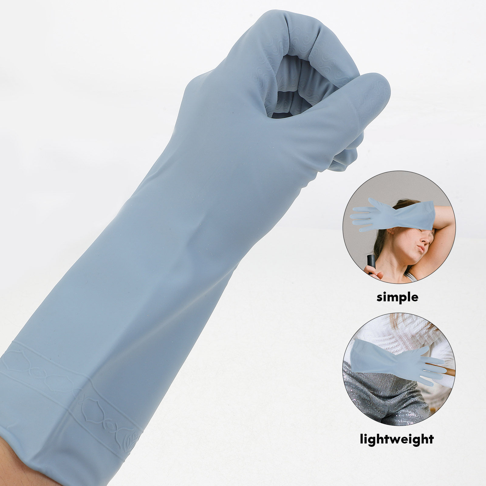 3 أزواج من قفازات غسل الأطباق  - مراجعة Dish Glove Rubber وسعره