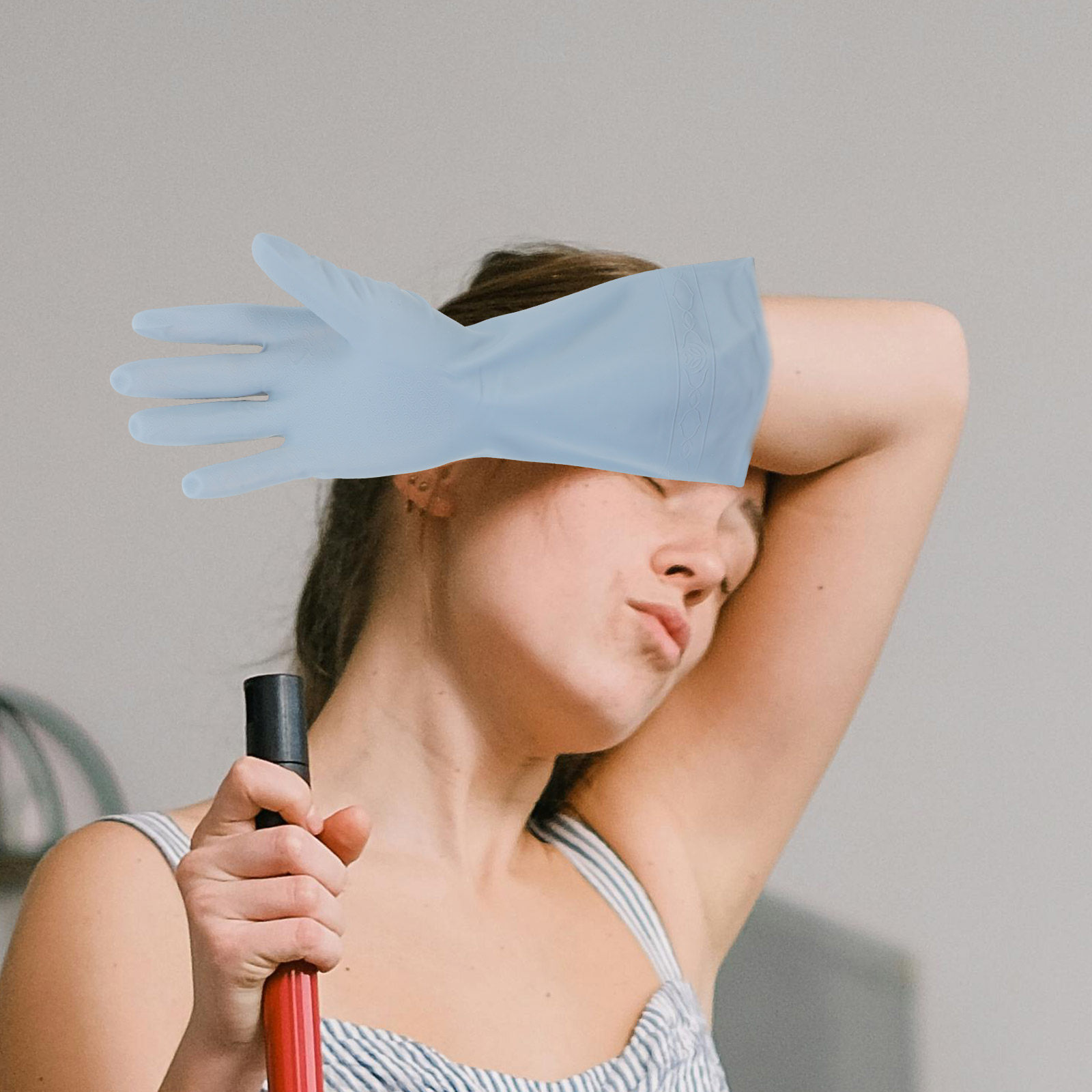 3 أزواج من قفازات غسل الأطباق  - مراجعة Dish Glove Rubber وسعره