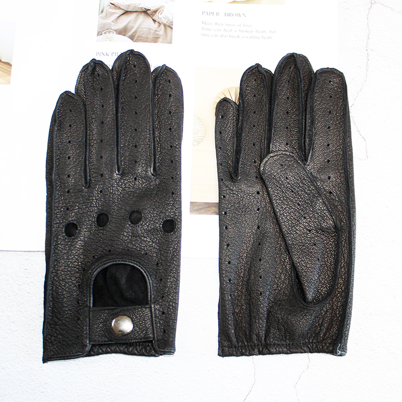 الصيف القيادة جلد الأيل كامل ف - مراجعة Leather Driving Glove وسعره
