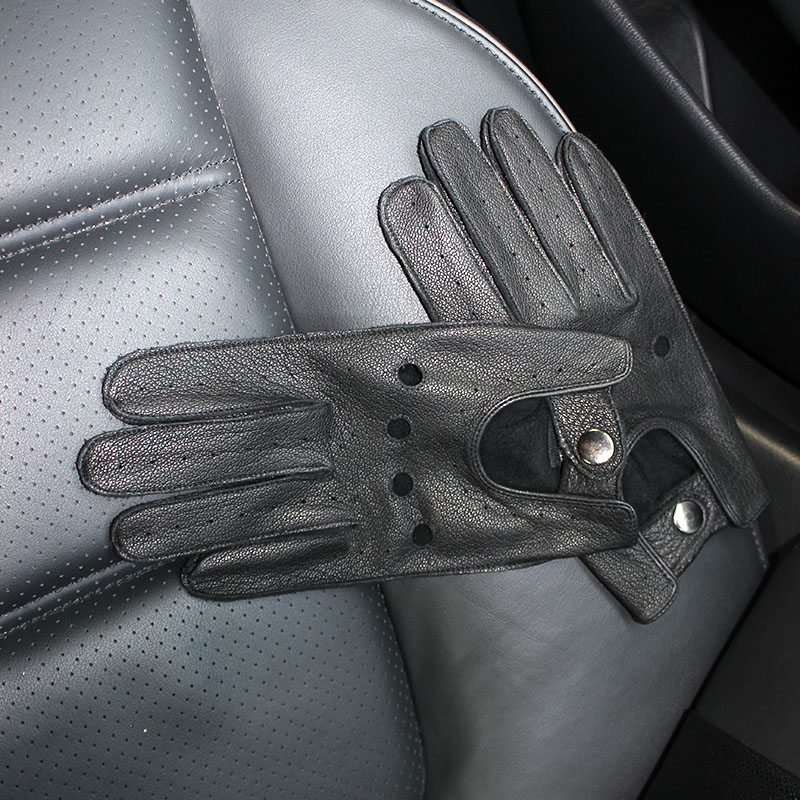 الصيف القيادة جلد الأيل كامل ف - مراجعة Leather Driving Glove وسعره