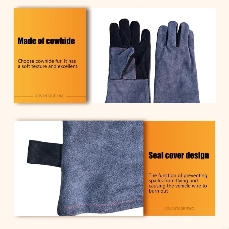 زوج واحد من قفازات أمان الساعد - مراجعة Heat Resistant Glove وسعره