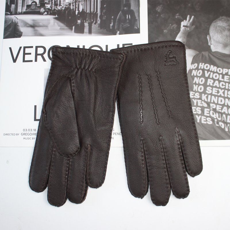 قفازات رجالية عالية الجودة من  - مراجعة Leather Driving Glove وسعره
