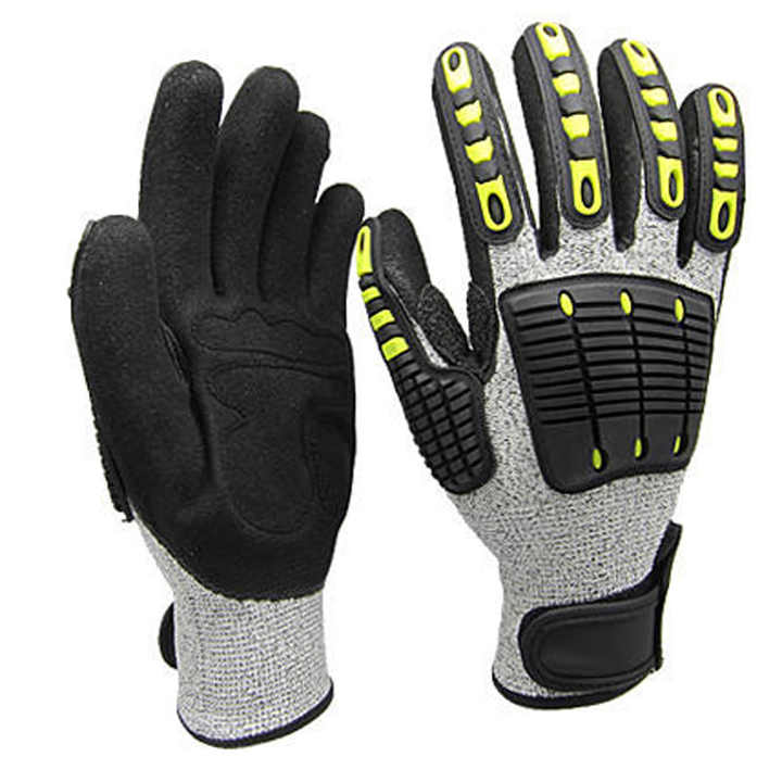 قفازات عمل متينة مقاومة للقطع، - مراجعة Work Glove Impact وسعره