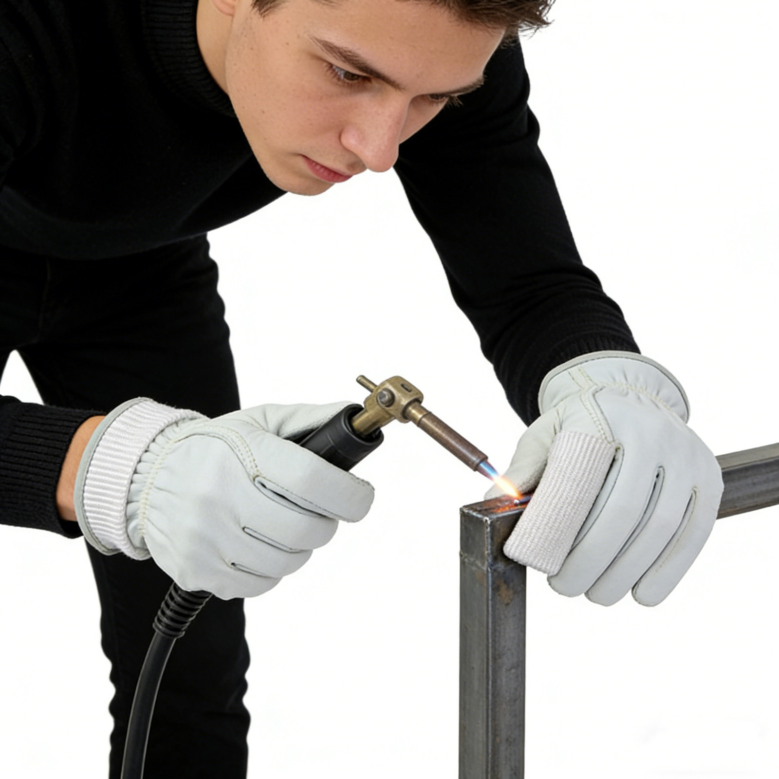 قفازات لحام تي آي جي من الأليا - مراجعة Heat Resistant Glove وسعره