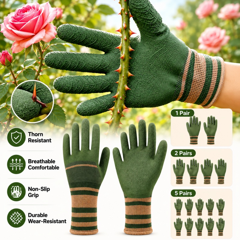 قفازات حدائق متعددة الاستخداما - مراجعة Gardening Glove Waterproof وسعره