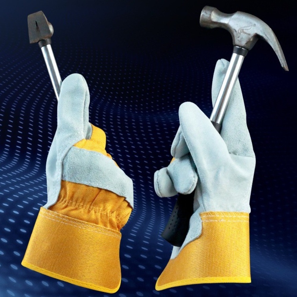قفازات حدائق من جلد البقر مقاو - مراجعة Heat Resistant Glove وسعره