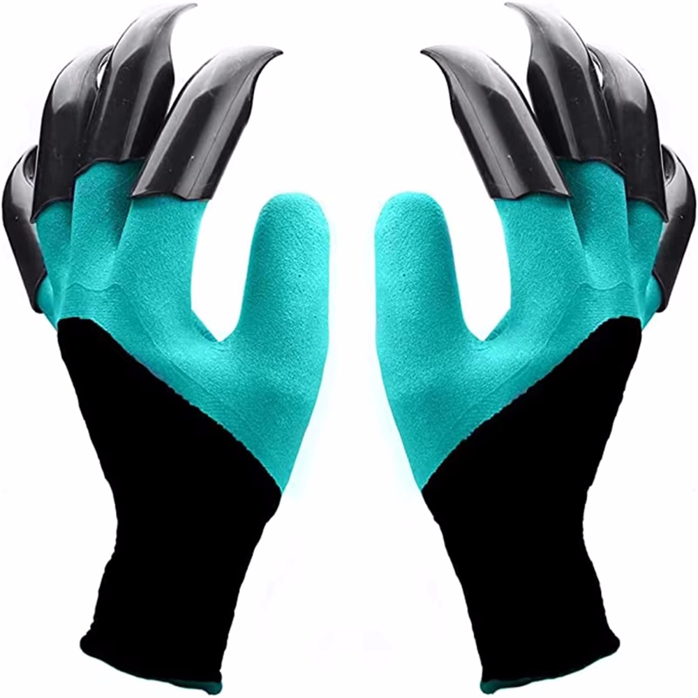 قفازات البستنة مع مخالب تنفس م - مراجعة Gardening Glove Waterproof وسعره