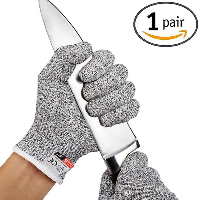 المستوى 5 قطع برهان طعنة مقاوم - مراجعة Cut Resistant Glove وسعره