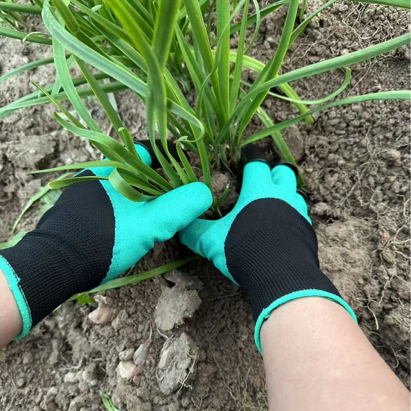 قفازات حدائق مزودة بأظافر مدمج - مراجعة Gardening Glove Waterproof وسعره