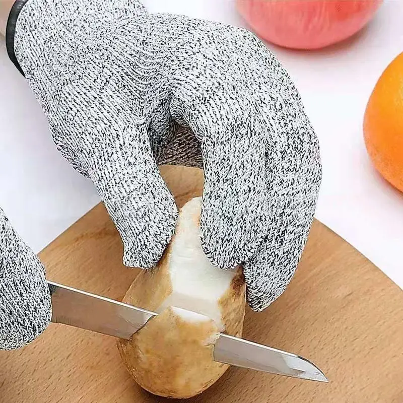 قفازات معدنية مقاومة للقطع وال - مراجعة Cut Resistant Glove وسعره